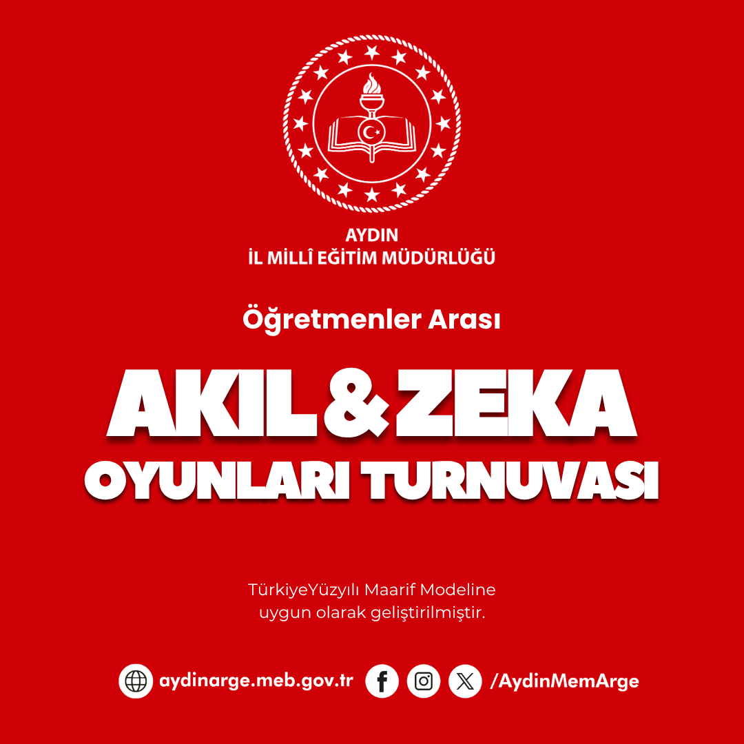Öğretmenler Arası Akıl ve Zeka Turnuvaları